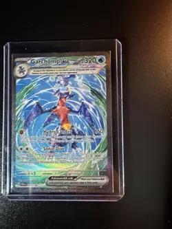 Garchomp ex Full Art Special Illustration Rare Holo SV04 245/182 Pokemon Card - Image 4