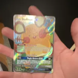 Pokemon Dedenne GX 195A/214 Alternate Art Holo Promo Card English - Image 2