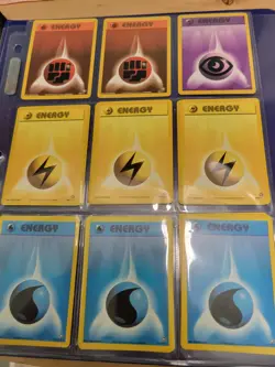 Pokemon TCG Energy Cards Assorted Neo Genesis Unlimited NM (26 cards) - Image 1