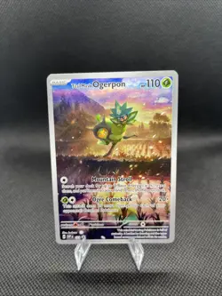 Teal Mask Ogerpon 123 Sv: Scarlet & Violet Promo Cards Holo - Image 1