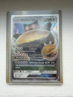 Snorlax GX - SM05 - Pokemon Sun & Moon Promo Ultra Rare Card NM - Image 3