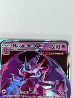 Naganadel Gx Sm125 Sun & Moon Black Star Promo Holo Pokemon Card 2018 - Image 2
