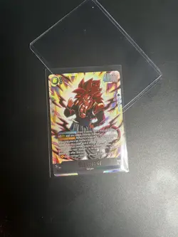 Bandai Gogeta: GT Battle Card SCR FB09-123 Dragon Ball Super English - Image 2