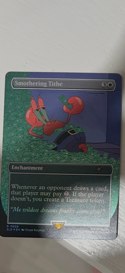 Smothering Tithe (7009) (Rainbow Foil) Secret Lair Drop Foil (Near Mint) - Image 1