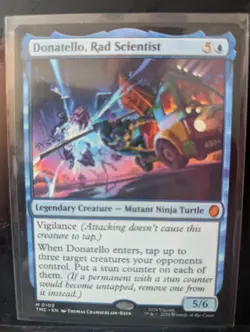 Donatello, Rad Scientist 109 TMCE MTG SealedinSleeve - Image 1