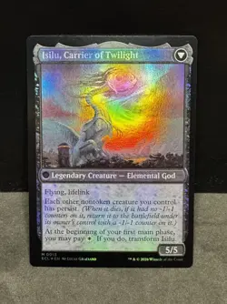 Eirdu, Carrier of Dawn/Isilu, Carrier of Twilight - ECL - NM - Mythic Foil - MTG - Image 3