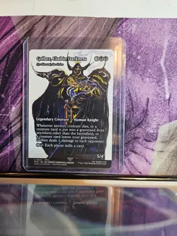Golbez, Clad in Darkness - (Showcase) FINAL FANTASY: Through the Ages MtG NM - Image 1