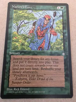 Nature's Lore - Ice Age Regular - Mtg - Image 1