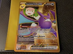 Team Rocket's Crobat ex Hyper Rare Pokemon SV10 Destined Rivals 242/182 Holo NM - Image 1