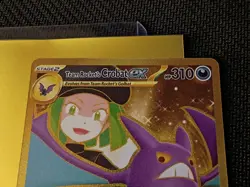 Team Rocket's Crobat ex Hyper Rare Pokemon SV10 Destined Rivals 242/182 Holo NM - Image 2