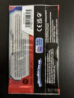 22.5g! HEAVY Pokemon Destined Rivals Booster Pack Sealed 2025 - Garchomp Art -BB - Image 3
