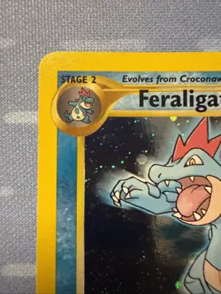 Feraligatr Holo Rare 5/111 Neo Genesis - Vintage 2000 Pokemon TCG - Image 2