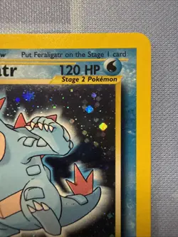 Feraligatr Holo Rare 5/111 Neo Genesis - Vintage 2000 Pokemon TCG - Image 3