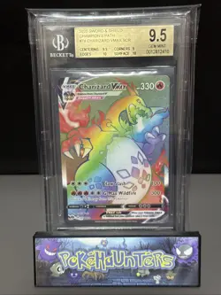 Pokemon Card Charizard VMAX 074/073 Champion's Path BGS 9.5 Gem Mint - Image 1