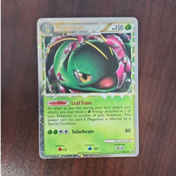 Pokemon Meganium Prime Promo Holo HGSS08 Heartgold & Soulsilver Stage 2 HP150 - Image 1