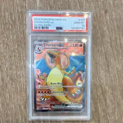 Charizard ex 183/165 SV 151 English Ultra Rare Holo PSA 10 - Image 1