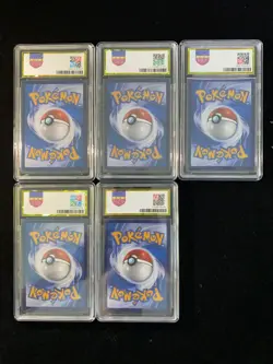 2024 Pokemon TCG S-CHN CS2bC 125/115 SR AlakazamV MagnezoneV PGS 9.5 Lot*5 LU57 - Image 2