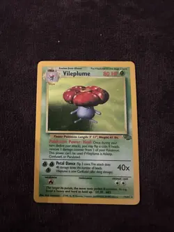 Vileplume - 15/64 Fossil 1999 - Holo - Pokemon TCG - Image 1