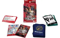 ONE PIECE TCG CARD GAME AUTHENTIC JAPANESE RED SHANKS STARTER DECK ST-23 SEALED - Image 3