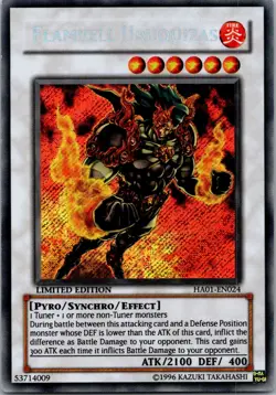 Yugioh Flamvell Uruquizas HA01-EN024 Limited Edition Secret Rare NM - Image 1