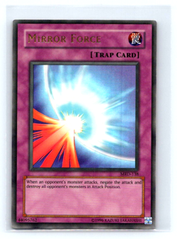Mirror Force (UR) Holo Unlimited YuGiOh Metal Raiders #MRD-138 2002 Ultra Rare - Image 1
