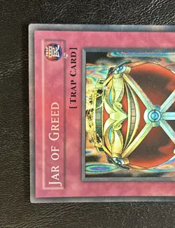 Yu-Gi-Oh! TCG Jar of Greed LON-EN047 Unlimited Super Rare Holo - Image 2