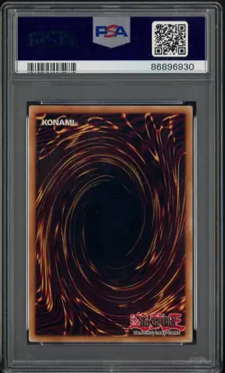 2021 Yu-Gi-Oh! 1st Edition Lightning Overdrive EN100 Black Rose Dragon PSA 9 - Image 2