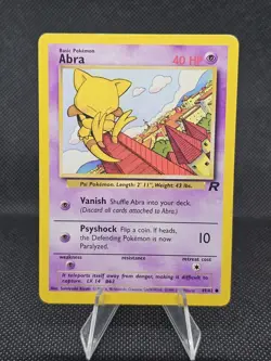 ABRA - Team Rocket Set - 49/82 - Common - Pokemon Card - Unlimited - Light Play - Image 1
