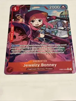 Jewelry Bonney Rare (R) EB04-002 Adventure On Kami's Island Alternative Art ENG - Image 3