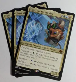 Loot , the Pathfinder x1 Aether Drift Magic the Gathering MTG LP/NM - Image 3