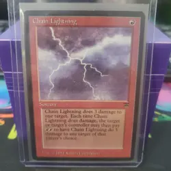 MTG - Chain Lightning - Legends - Image 1