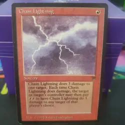 MTG - Chain Lightning - Legends - Image 2