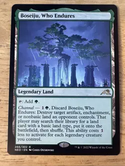 Boseiju, Who Endures - Neon Dynasty - Unplayed / Near Mint Condition - MTG - Image 1