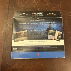 MTG, DOCTOR WHO, MASTERS OF EVIL COMMANDER DECK, MAGIC, SEALED L61 - Image 2