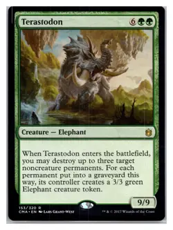 Terastodon (a) Commander Anthology Rare - MTG Magic the Gathering Card - Image 1