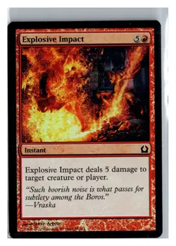 FOIL Explosive Impact Return to Ravnica - MTG Magic the Gathering Card - Image 1