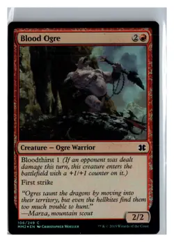 FOIL Blood Ogre - Modern Masters - MTG Magic the Gathering Card - Image 1