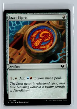 Izzet Signet c Commander 2015 Common - MTG Magic the Gathering Card - Image 1