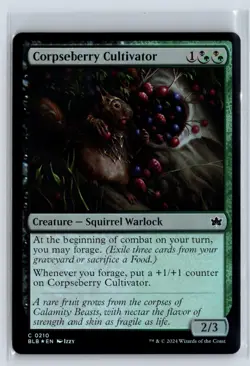 FOIL Corpseberry Cultivator Bloomburrow - MTG Magic the Gathering Card - Image 1