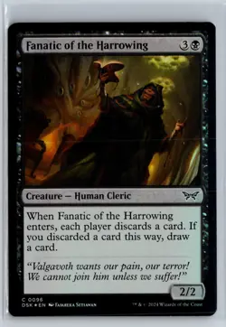 FOIL Fanatic of the Harrowing Duskmourn - MTG Magic the Gathering Card - Image 1