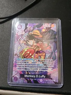 Monkey.D.Luffy SR Foil ST26-005 Adventures on Kami’s Island - Image 1