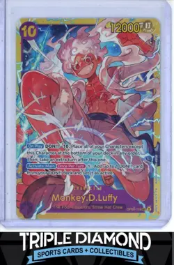 One Piece Awakening of the New Era OP05-119 Monkey.D.Luffy Secret Rare SEC AB472 - Image 1