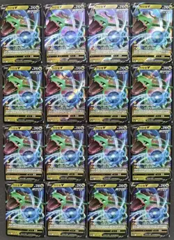 16 Lot pokemon TCG Chinese Card RR Rayquaza XL92 - Image 1
