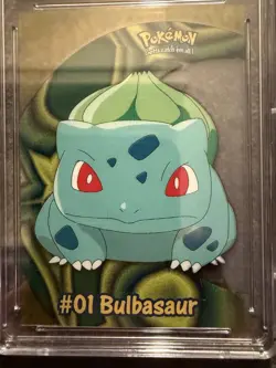 2000 Pokemon Topps Bulbasaur Series 2 Clear Cards #PC2 CGC 10 Gem Mint - Image 3