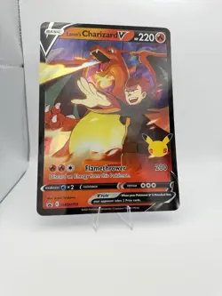 Lance's Charizard V SWSH133 Sword & Shield Promo Cards Holo Jumbo Oversized - Image 1