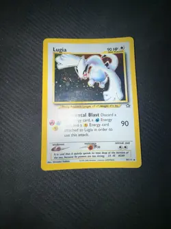 Lugia - 9/111 - Pokemon Neo Genesis Unlimited Holo Rare Card WOTC MP - Image 1
