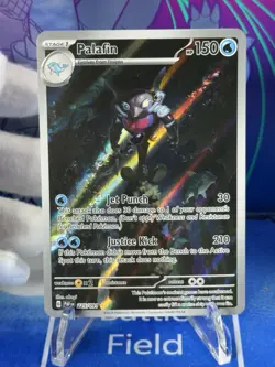 Paladin 225/091 - Paldean Fates Illustration Rare Holo Pokemon Card TCG NM - Image 1