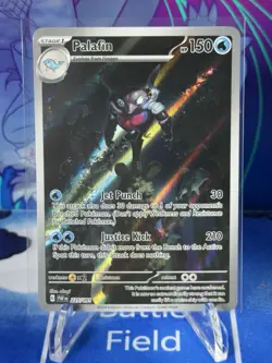 Paladin 225/091 - Paldean Fates Illustration Rare Holo Pokemon Card TCG NM - Image 3