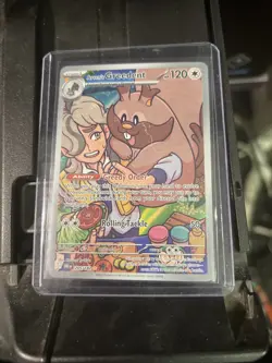 Pokemon Arven's Greedent Full Art Holo Card 205/182 DR1N 2023 English - Image 1