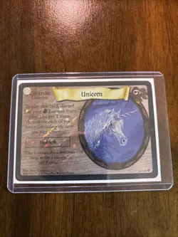Unicorn Foil 20/116 Holo Harry Potter TCG Card Rare Base Set - Image 5